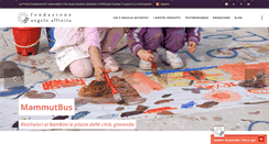 Desktop Screenshot of fondazioneangeloaffinita.org